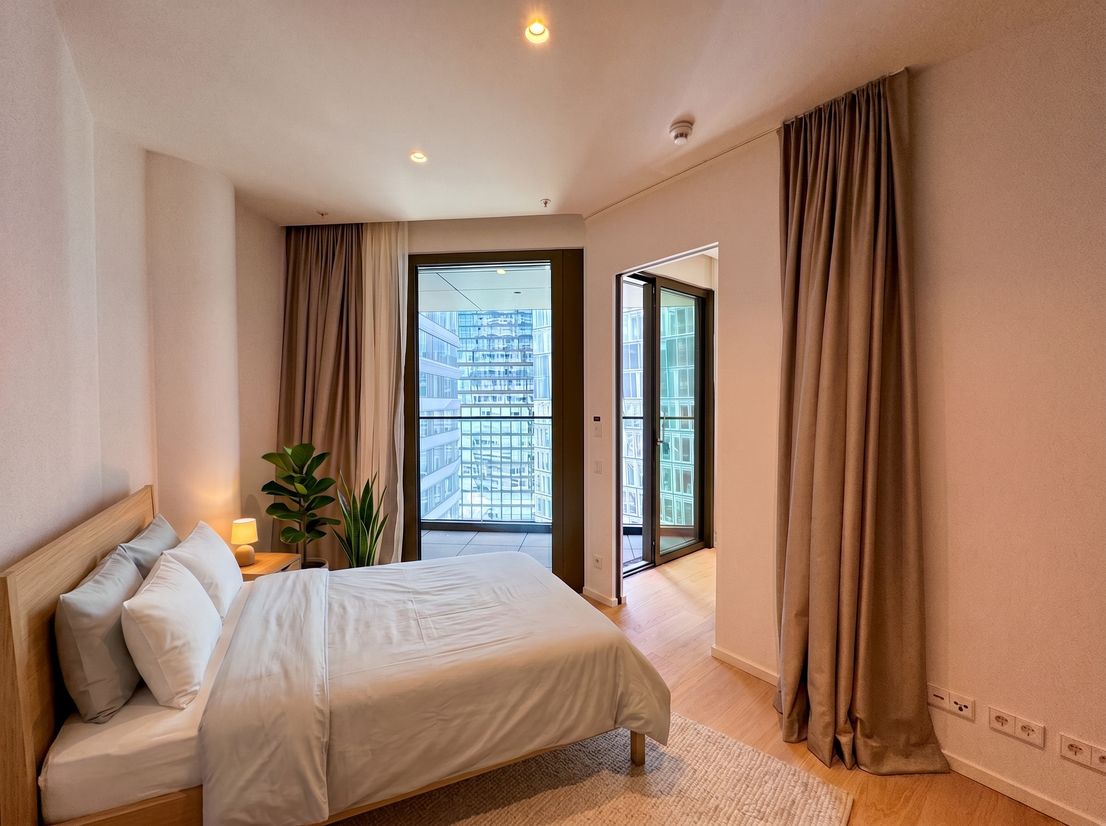 City Apartment mit Mainhattan View